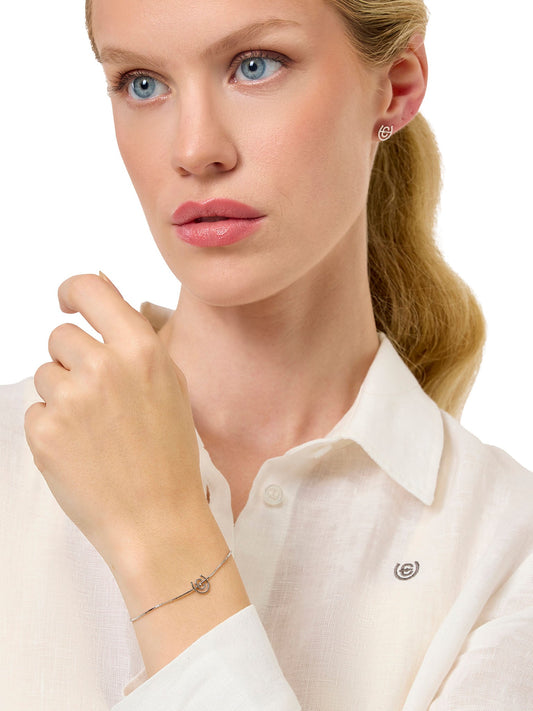 Accesorio ecuestre Logo Bracelet Equestrian Stockholm Logo Bracelet Silver para equitación - vista 2
