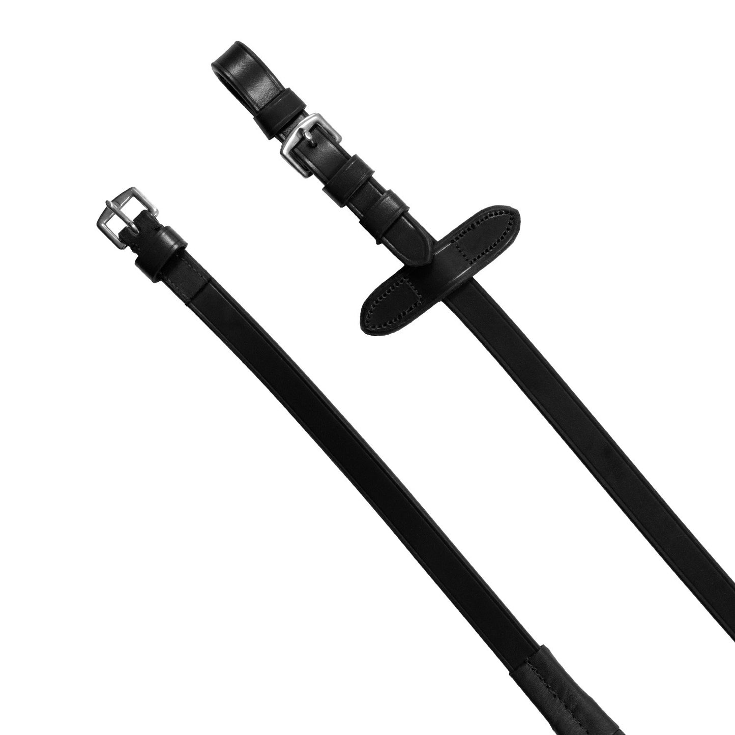 Cabezada tipo filete con cubierta suave Equestro - Negro