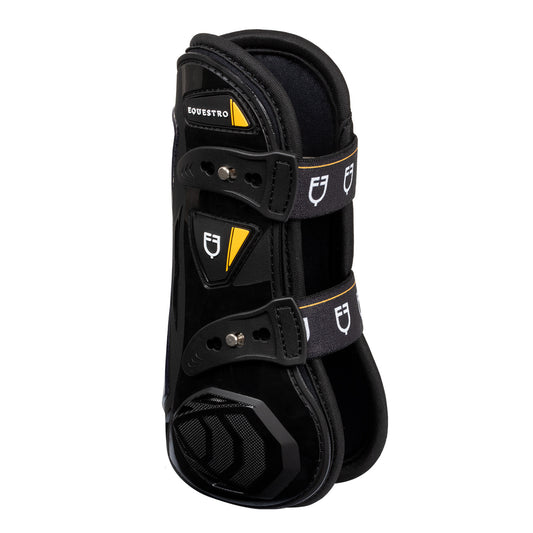 Protectores de neopreno de liberación rápida Equestro - Negro