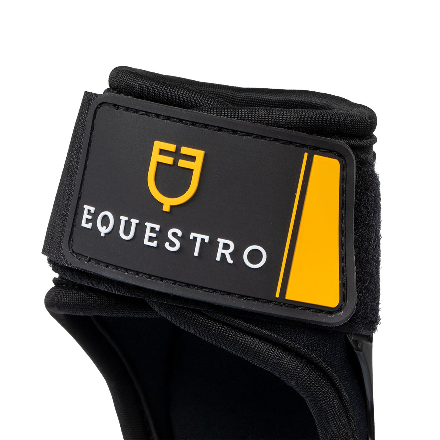 Protectores de neopreno con cierre de velcro Equestro - Negro
