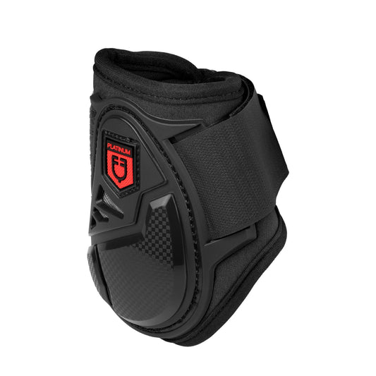Botas traseras con forro de neopreno Equestro - Negro