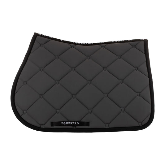 Sudadera de salto multilogo en tejido técnico Equestro - Asphalt