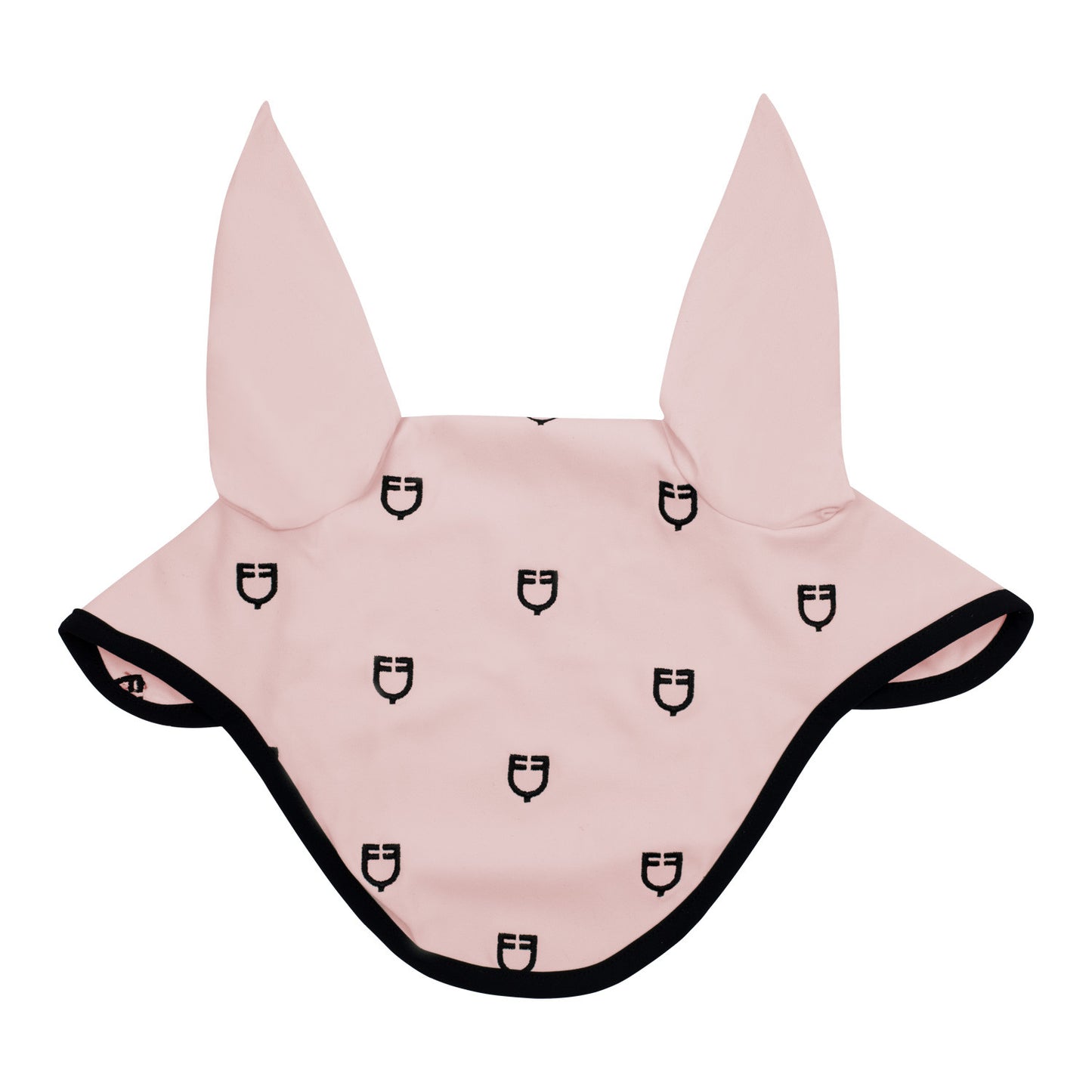 Gorro Multilogo de tejido técnico Black Line Edition Equestro - Pink/Black