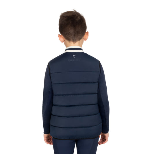 Chaleco de nailon para niño Equestro - Navy Blazer