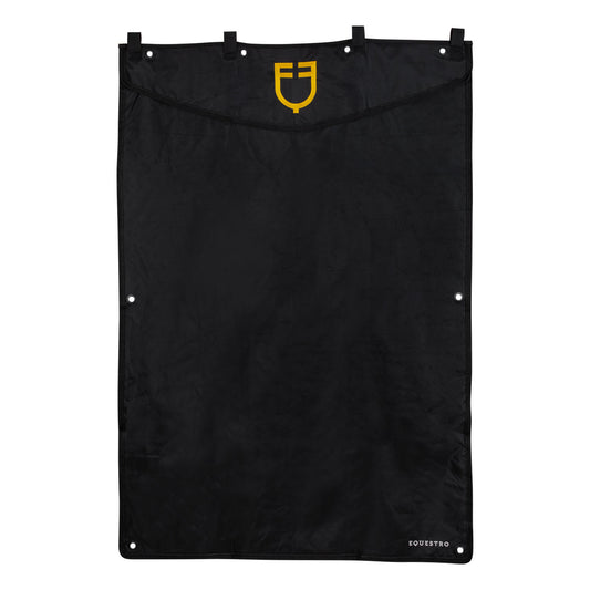 Tienda box larga logo bordado Equestro - Negro