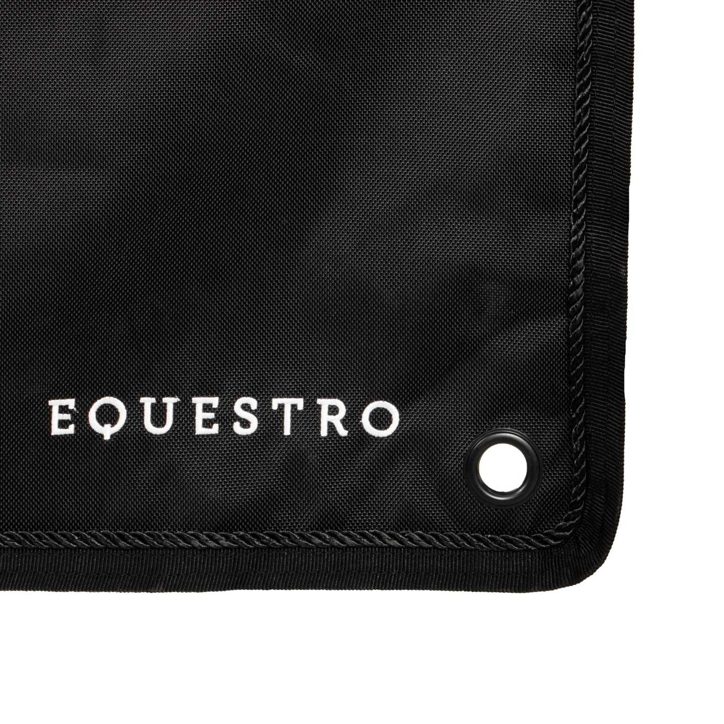 Tienda box larga logo bordado Equestro - Negro