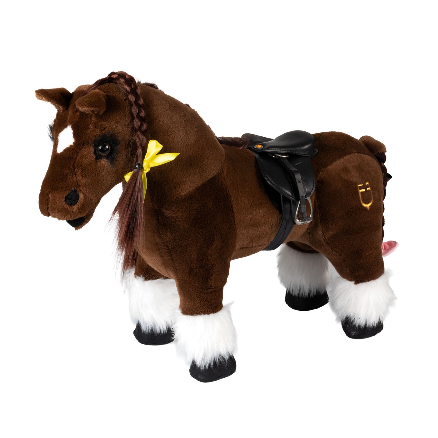 Silla de doma para caballo de juguete Equestro - Negro