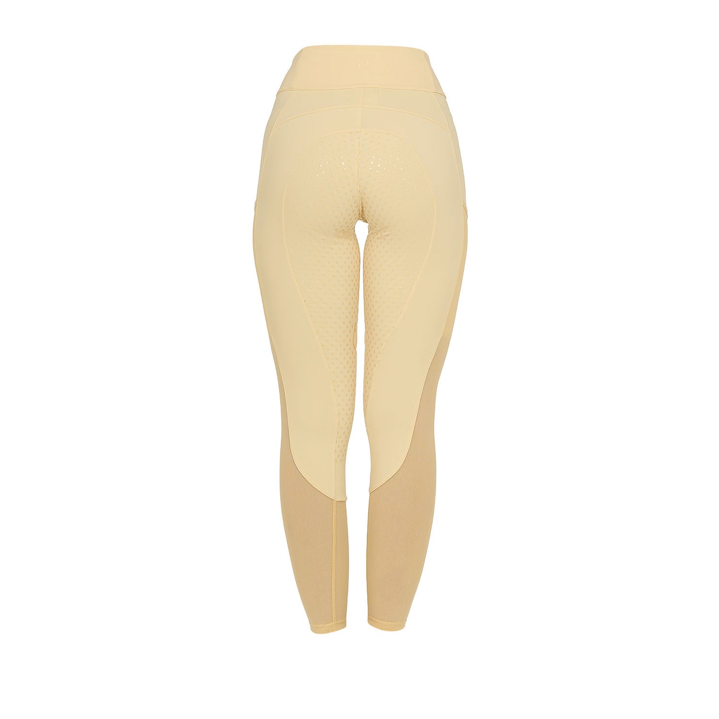 Leggings de mujer full grip con insertos perforados Equestro - Sunlight