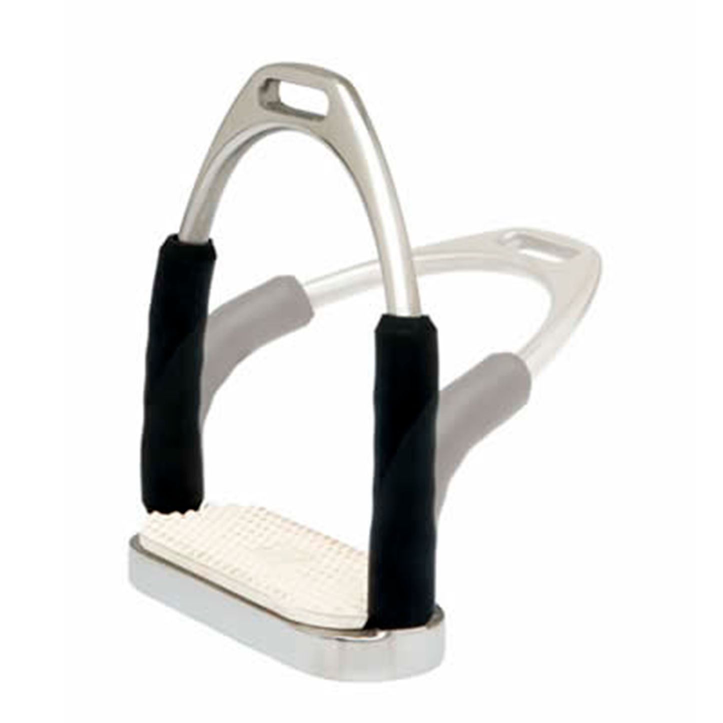 Estribo Inglés Sefton Compacto Flexible Inoxidable Con Taco (Par)-Rincón del Valle