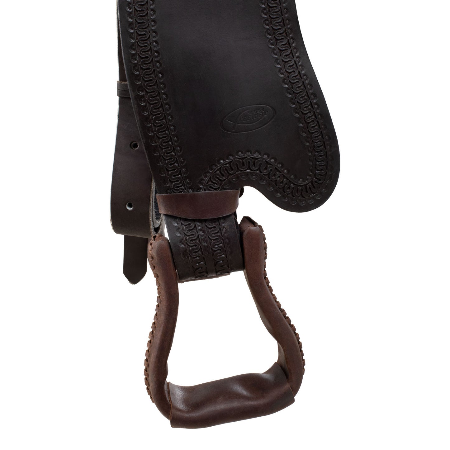 Silla Short Back de cuero de búfalo con acolchado Freemax