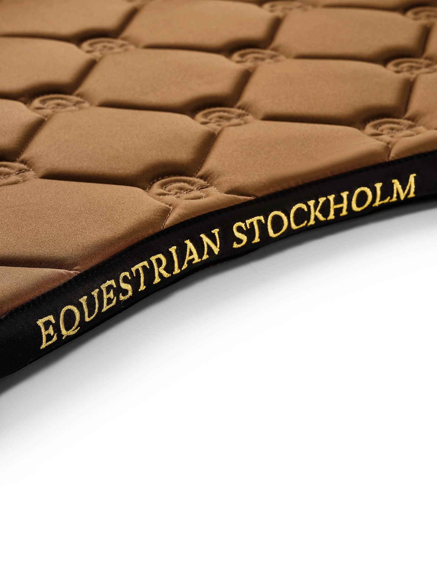 Jump Saddle Pad Original Equestrian Stockholm Jump Saddle Pad Golden Brass detalle 4