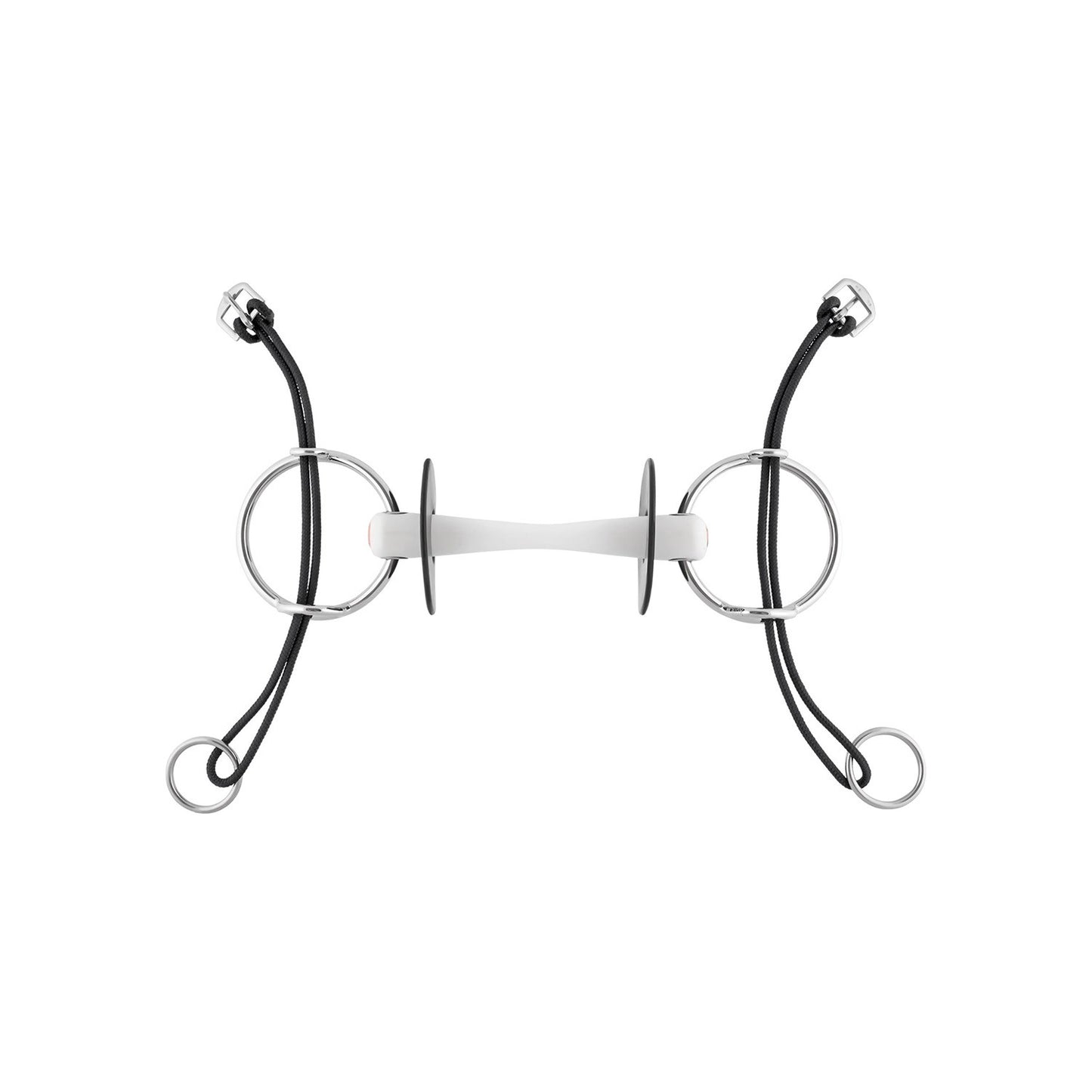 Nathe gag bit 20mm con boca flexible de mullen