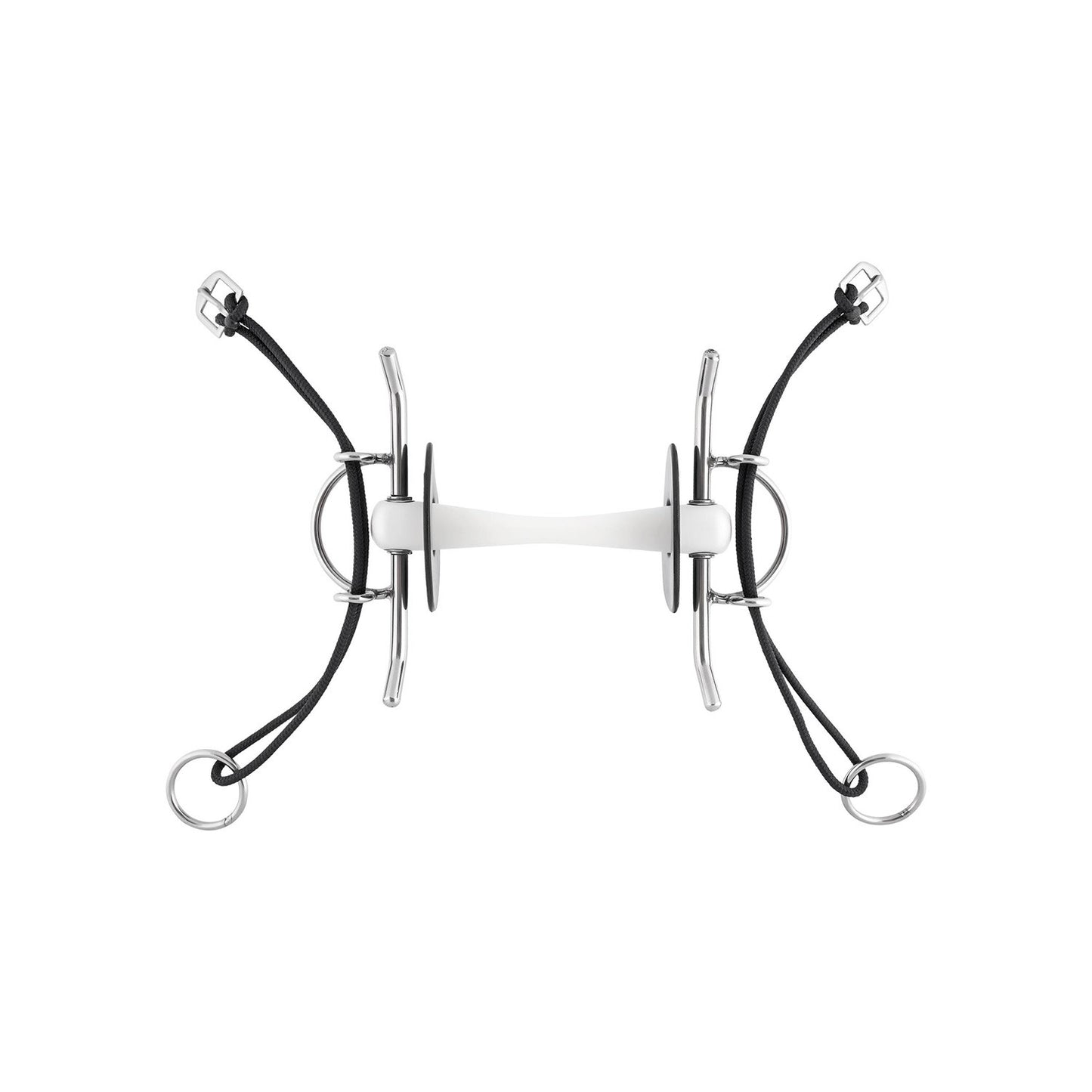 Nathe full cheek gag bit 20mm con flex. boca mullen