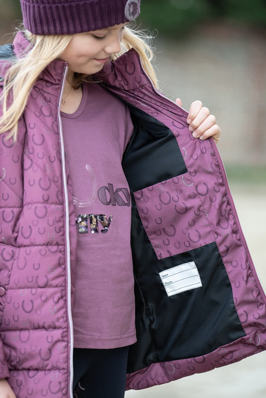 Winter Jackets HKM Riding Coat Alva detalle 4