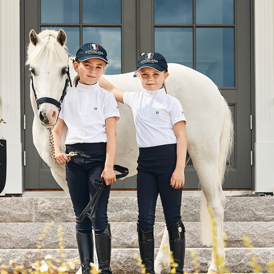 Camisetas Kingsland Classic Junior manga corta Show Shirt (Girls) para equitación - vista 2