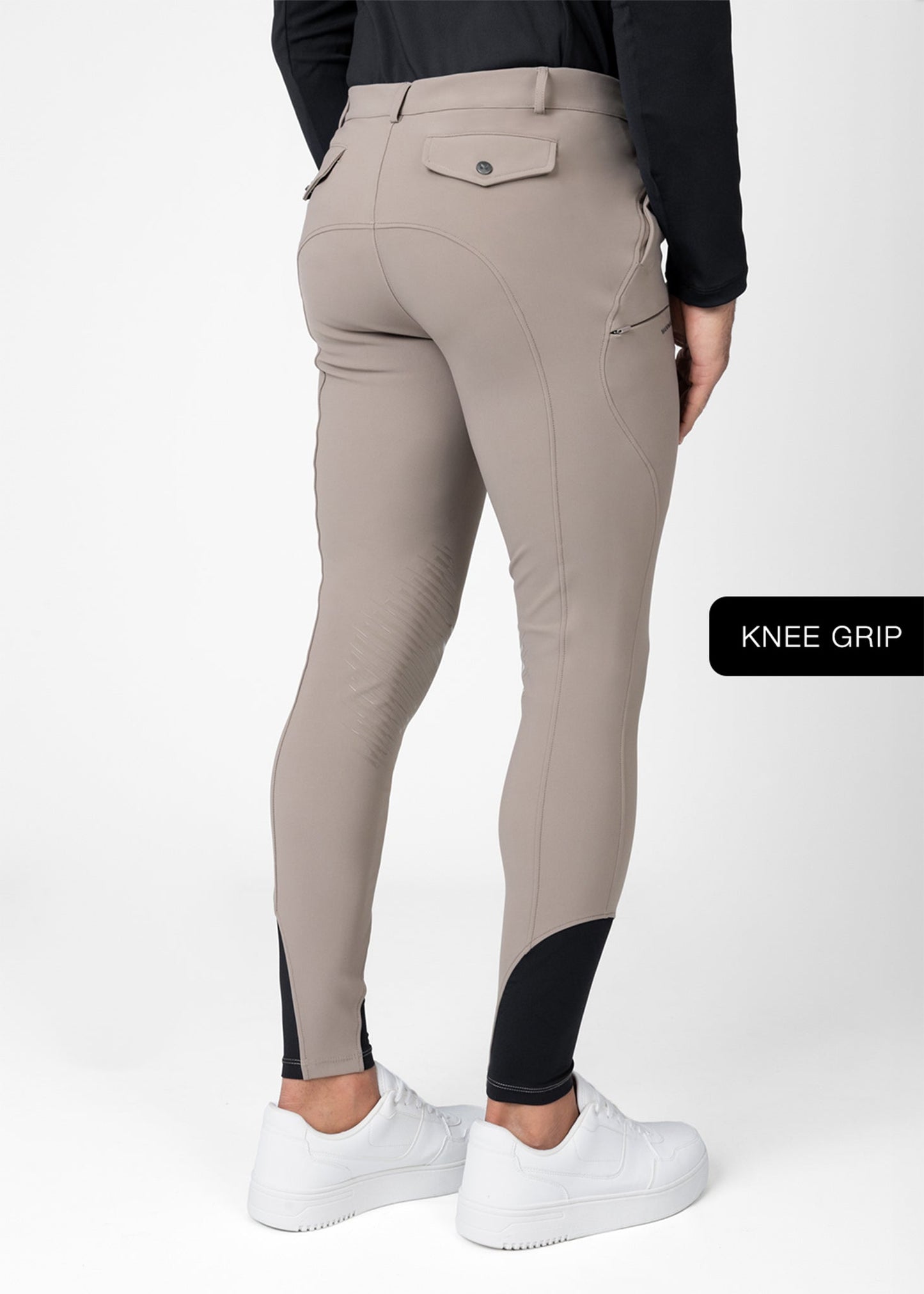 Producto ecuestre Maximilian Equestrian Vector Breeches (Taupe) detalle 10