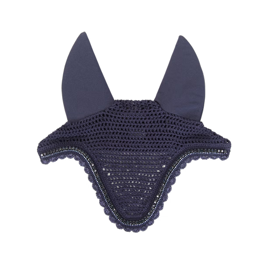 Orejerass Kentucky Fly Veil Long Stone & Pearl Soundless para equitación - vista 2