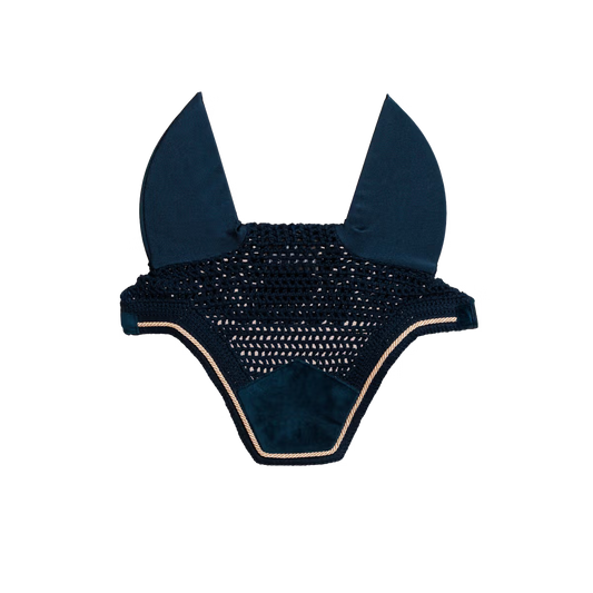 Orejerass Kentucky Fly Veil Wellington Basic Velvet para equitación - vista 2