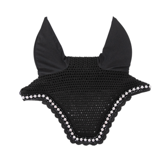 Soundless orejerass Kentucky Fly Veil Wellington Big Stone & Pearl Soundless para equitación - vista 2
