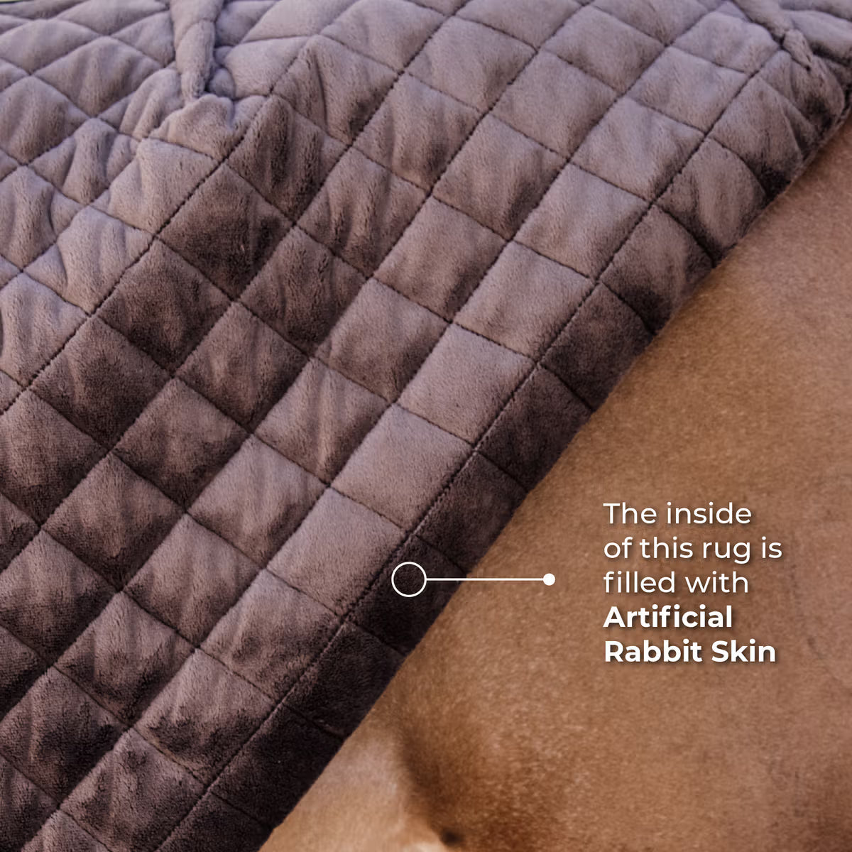 Manta para caballo Kentucky Stable Rug Black 400g detalle 3