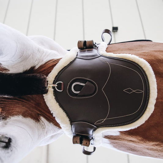 Cincha Kentucky Sheepskin Short Stud cincha para equitación - vista 2