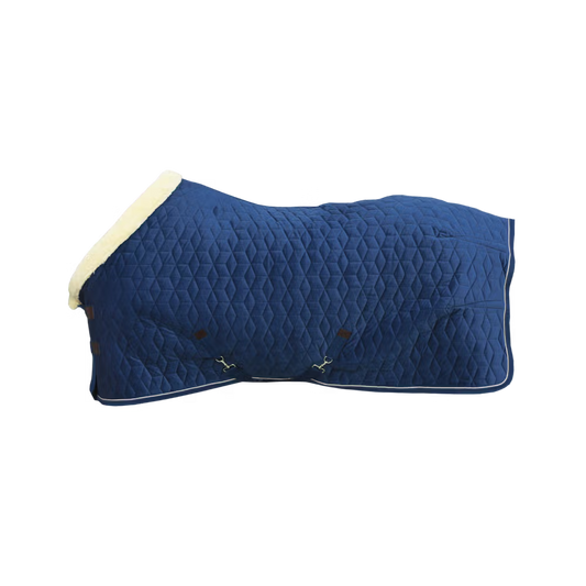 Manta para caballo Kentucky Show manta Velvet Navy Tiny para equitación - vista 2
