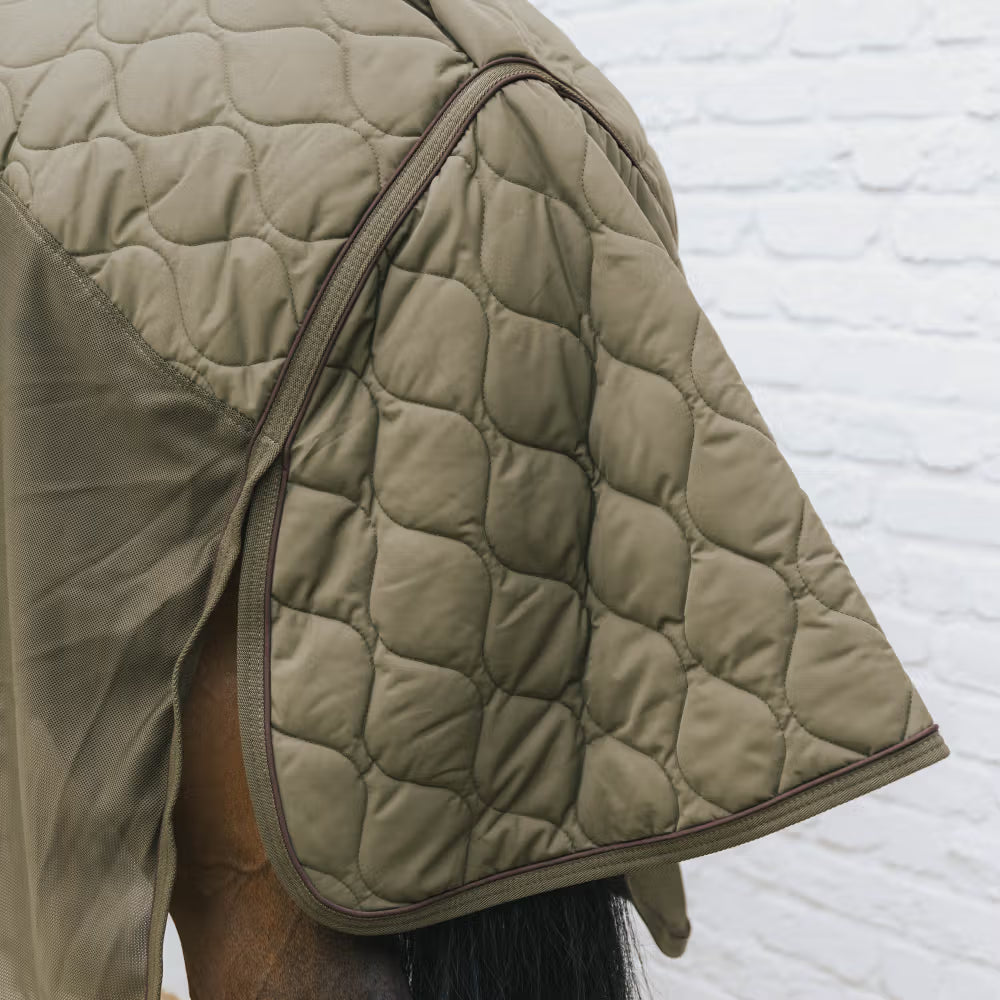 Manta para caballo Kentucky Transport Combo Cooler Fleece Rug detalle 5