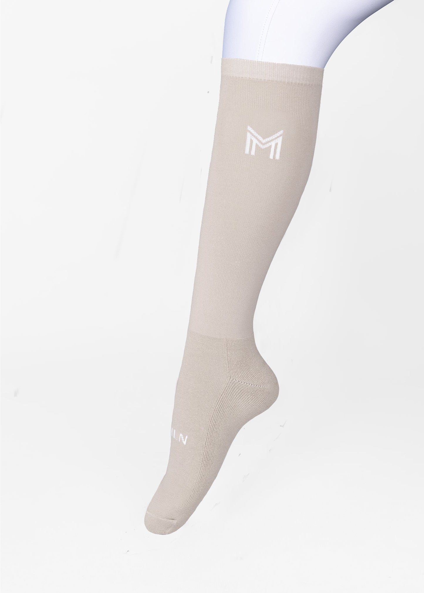 Producto ecuestre Maximilian Equestrian Flag Riding Socks (Beige) detalle 3