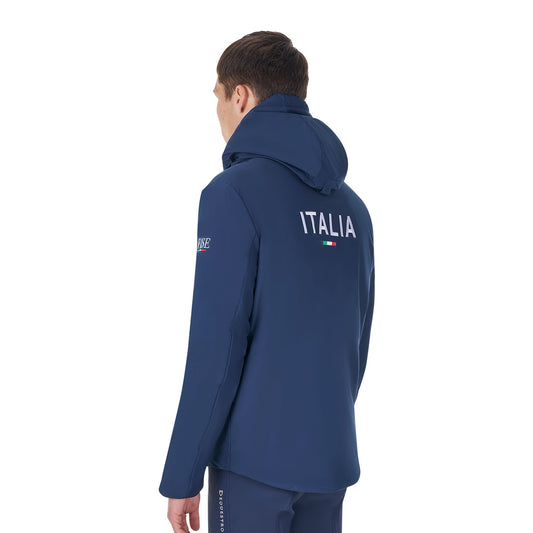 Chaqueta acolchada impermeable de hombre Equestro X FISE - Navy Blazer