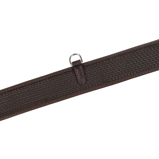 Cincha trasera cuero basket Lakota - Dark Oil