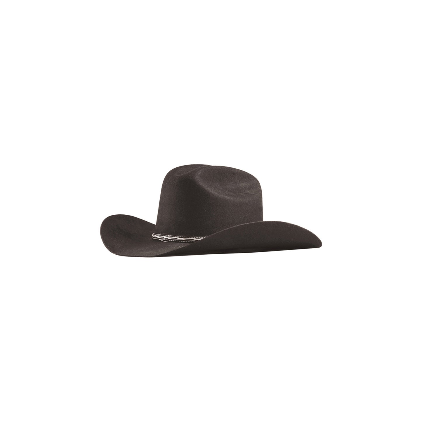 Sombrero de fieltro modelo "Lux" J.F. Brown - Negro