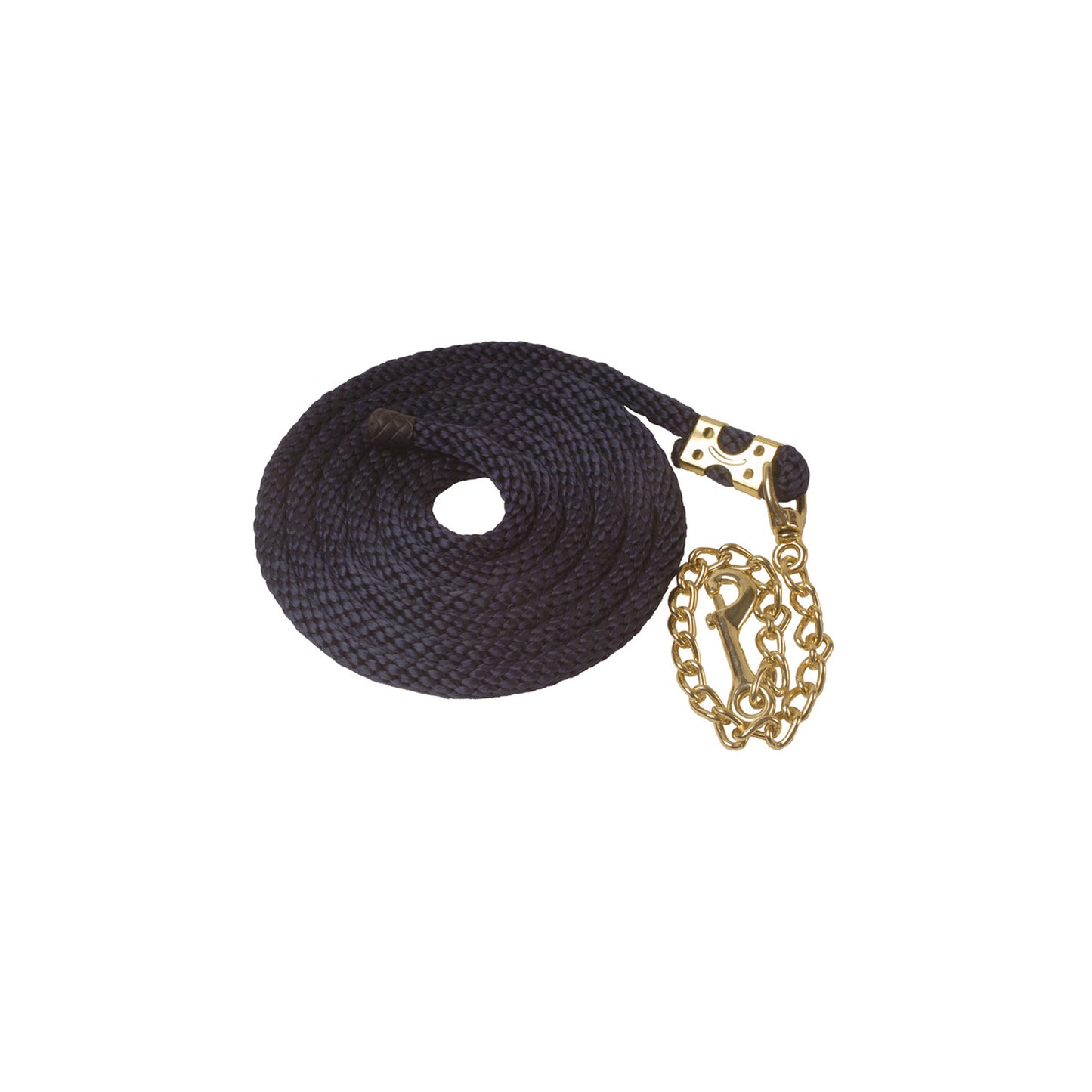 Correa de nylon con cadena Umbria Equitazione - Azul marino