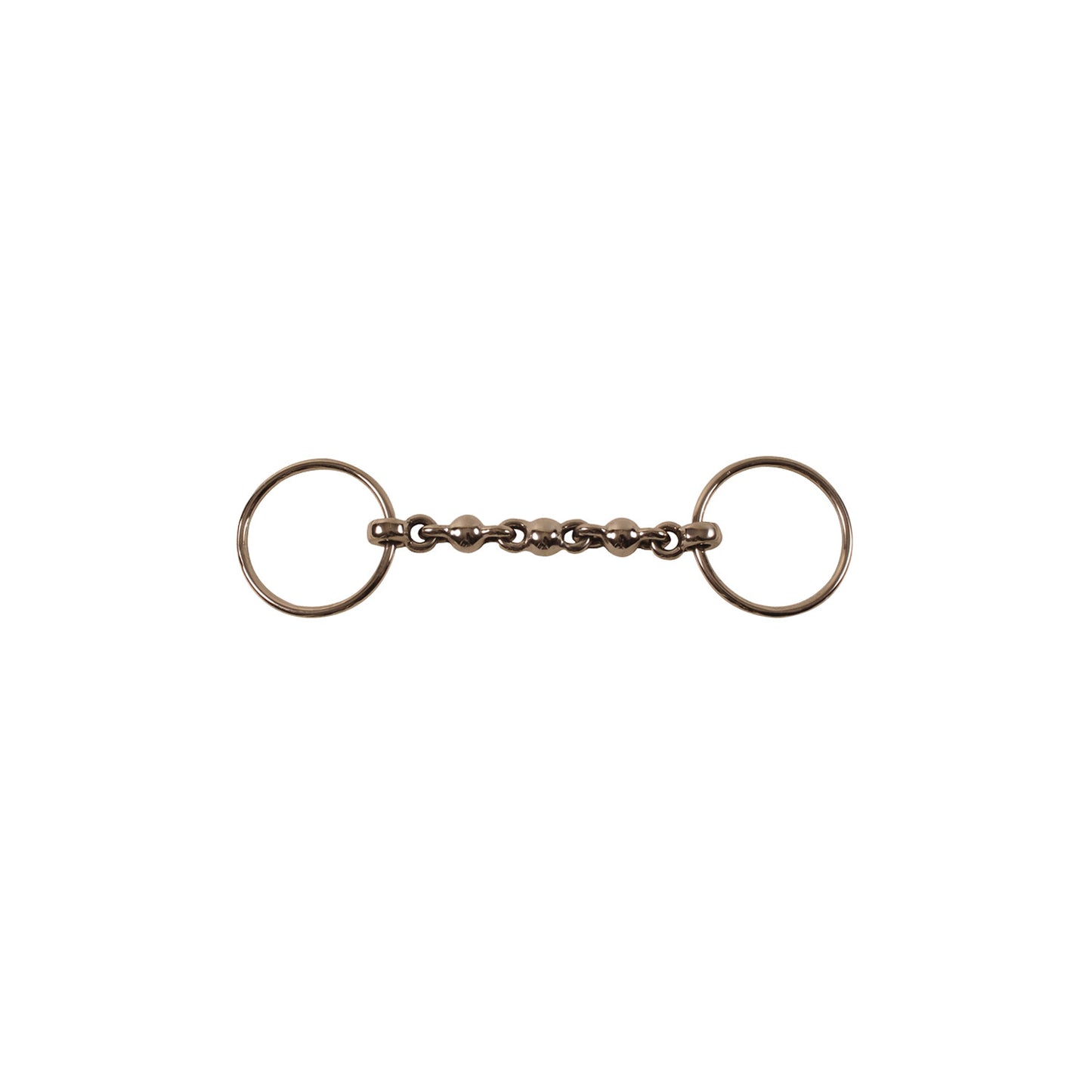 Filete anillos 3 bolitas Umbria Equitazione