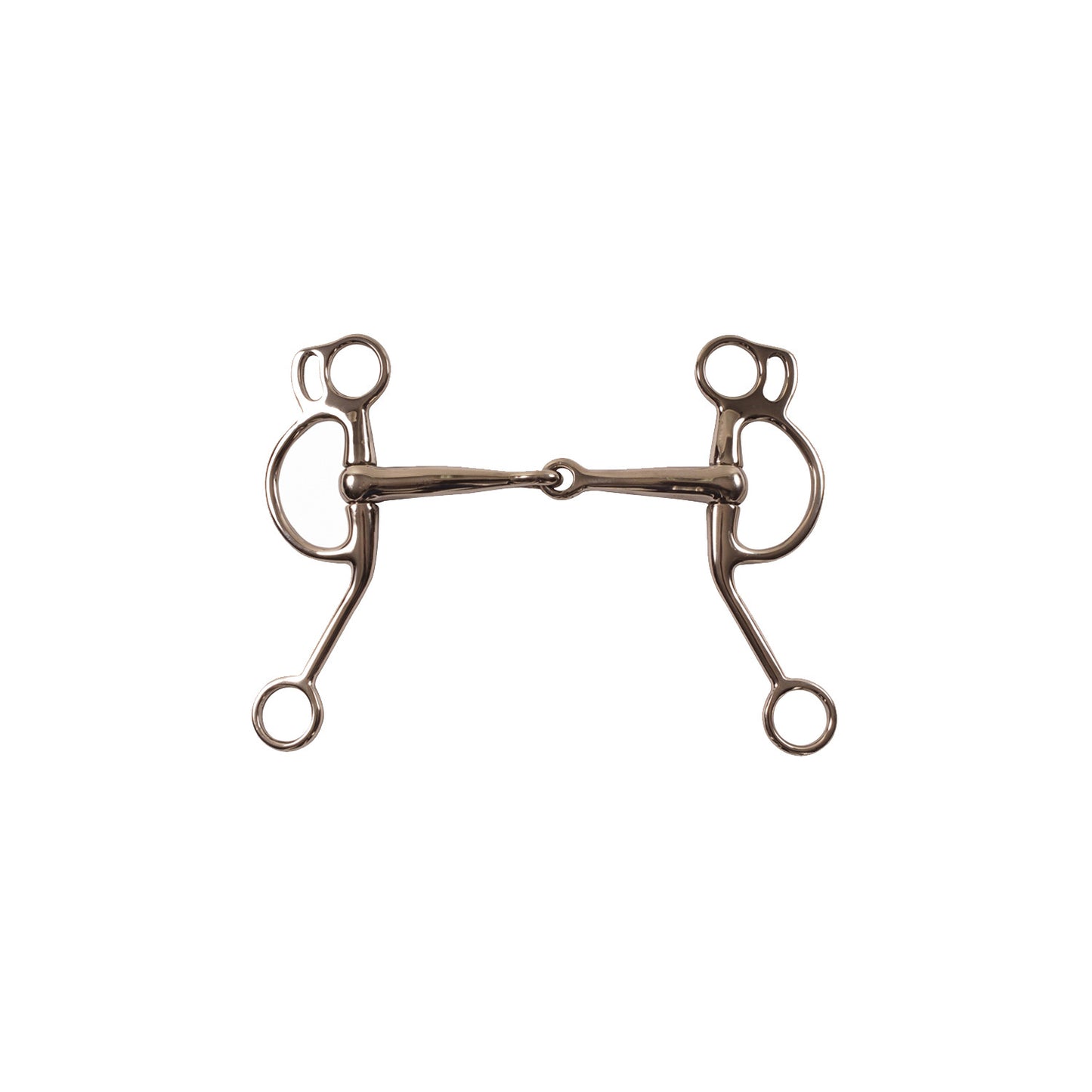Mordida Western Inox varillas inclinadas anillos D Pool's