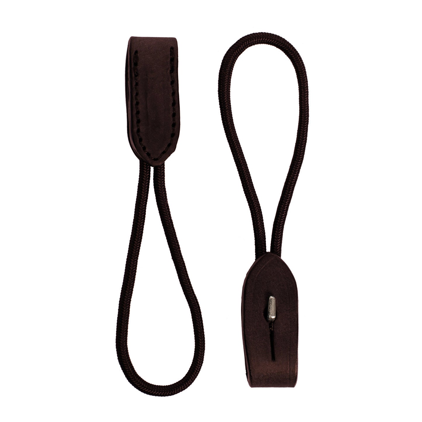 Puente Pelham gancho resistente Equestro - Marrón oscuro