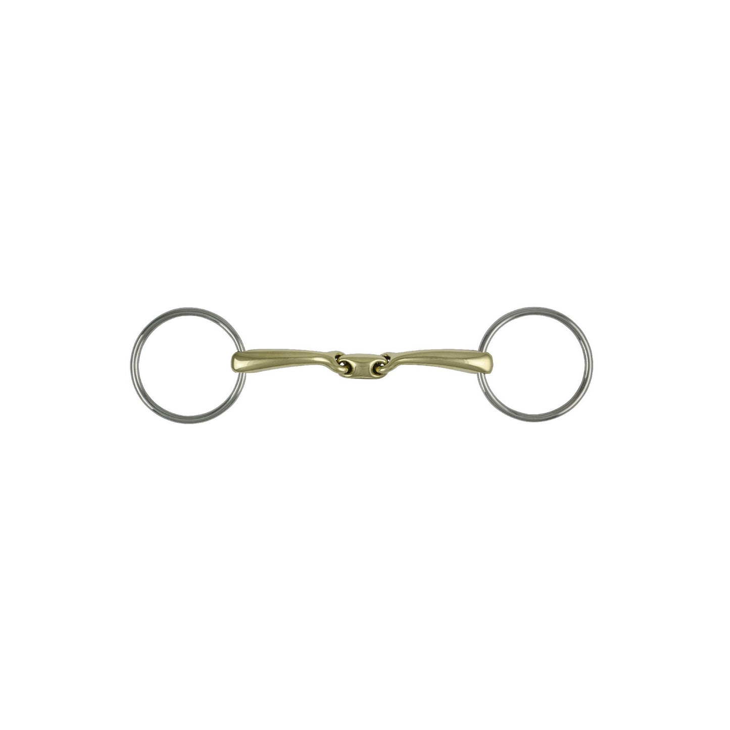 Filete de acero inoxidable c/oliva pro bits 1257 Umbria Equitazione