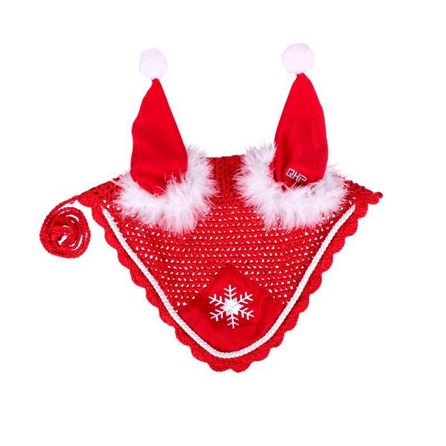 Orejeras Navidad Roja QHP-Rincón del Valle