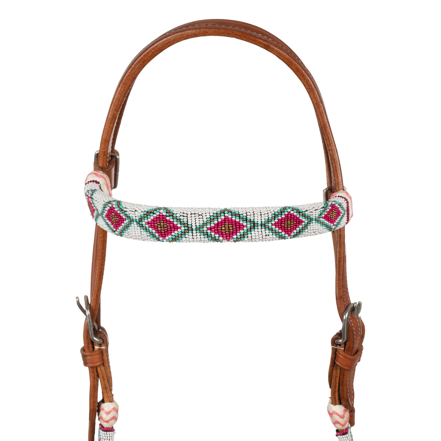 Bosal con cuentas y riendas mecate de algodón Pool's