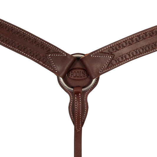 Pechera western de cuero Pool's - Oliato