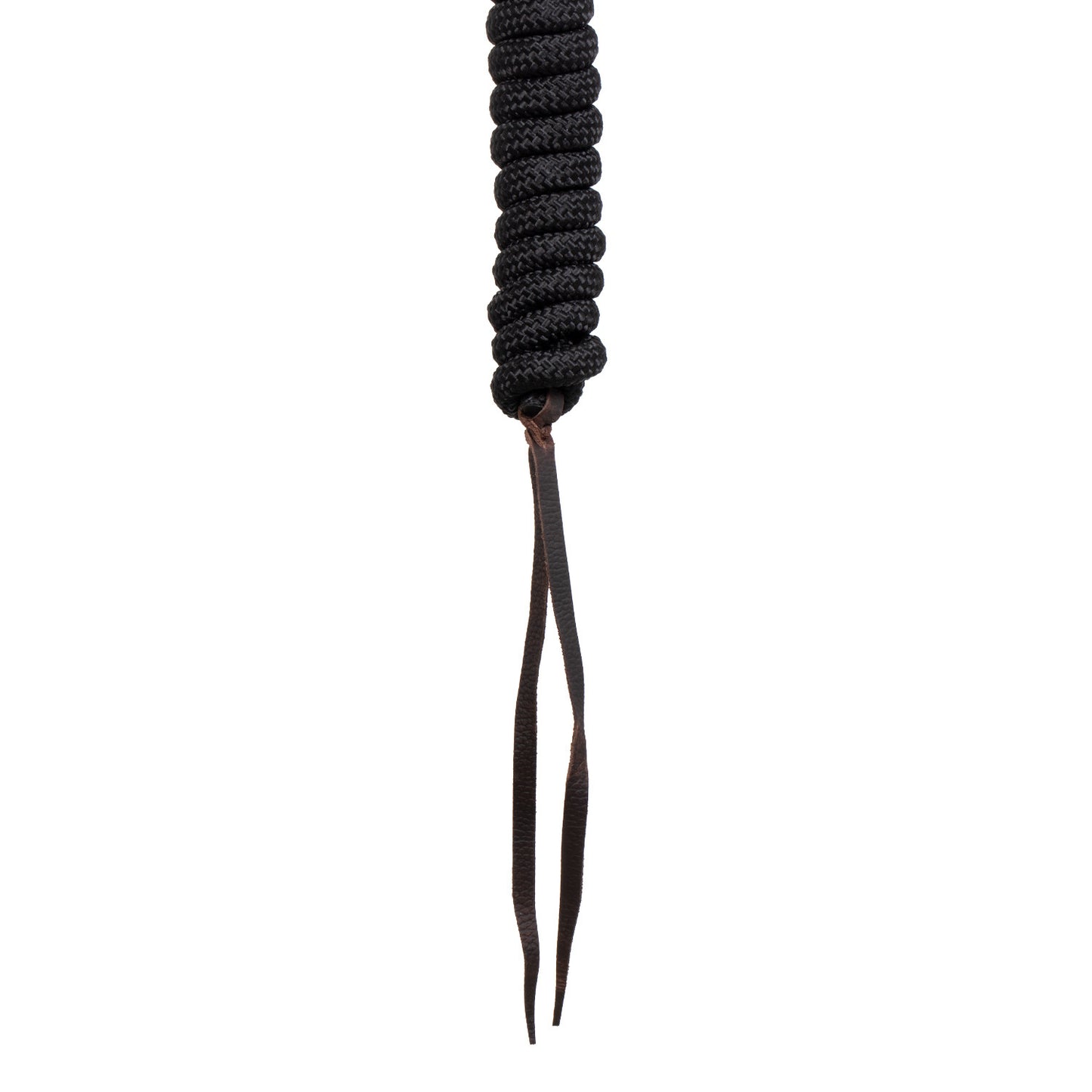 Cabezada de cuerda con decoraciones con ramal Pool's - Negro
