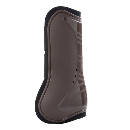 Protectores de neopreno con refuerzo de plástico Umbria Equitazione - Marrón