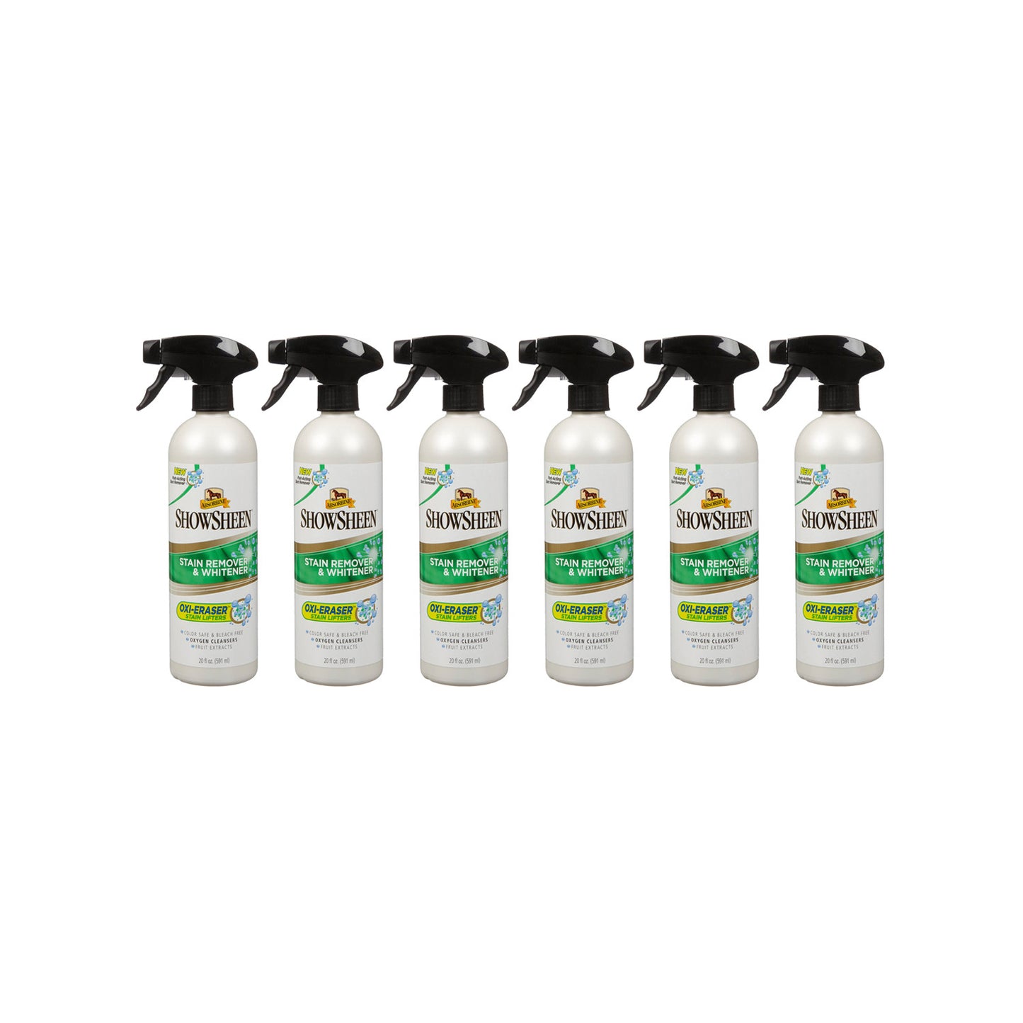 Showsheen quitamanchas y blanqueador (591 ml) caja 6 piezas Absorbine