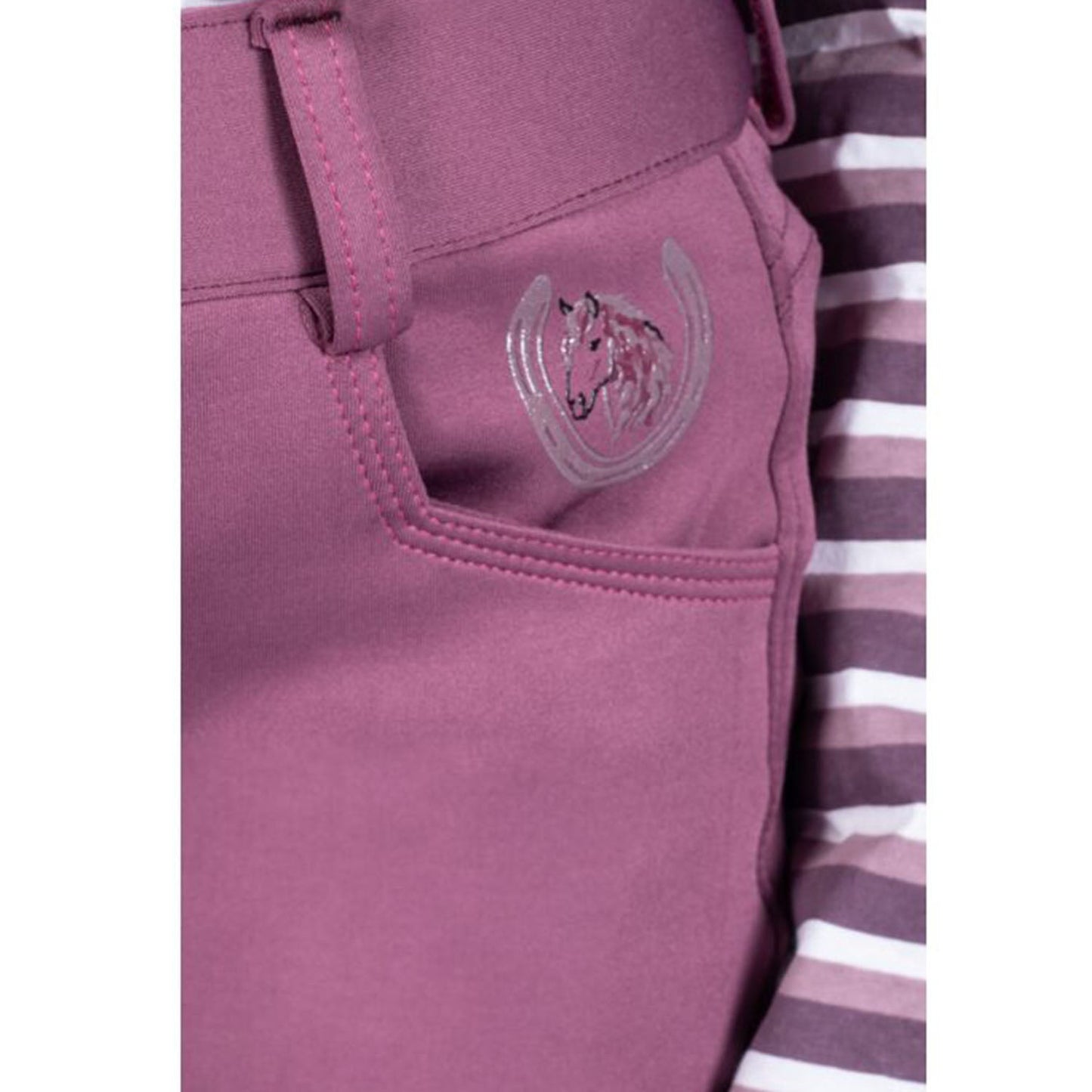 Pantalones De Montar -Alva- C. Full Silicona HKM-Rincón del Valle