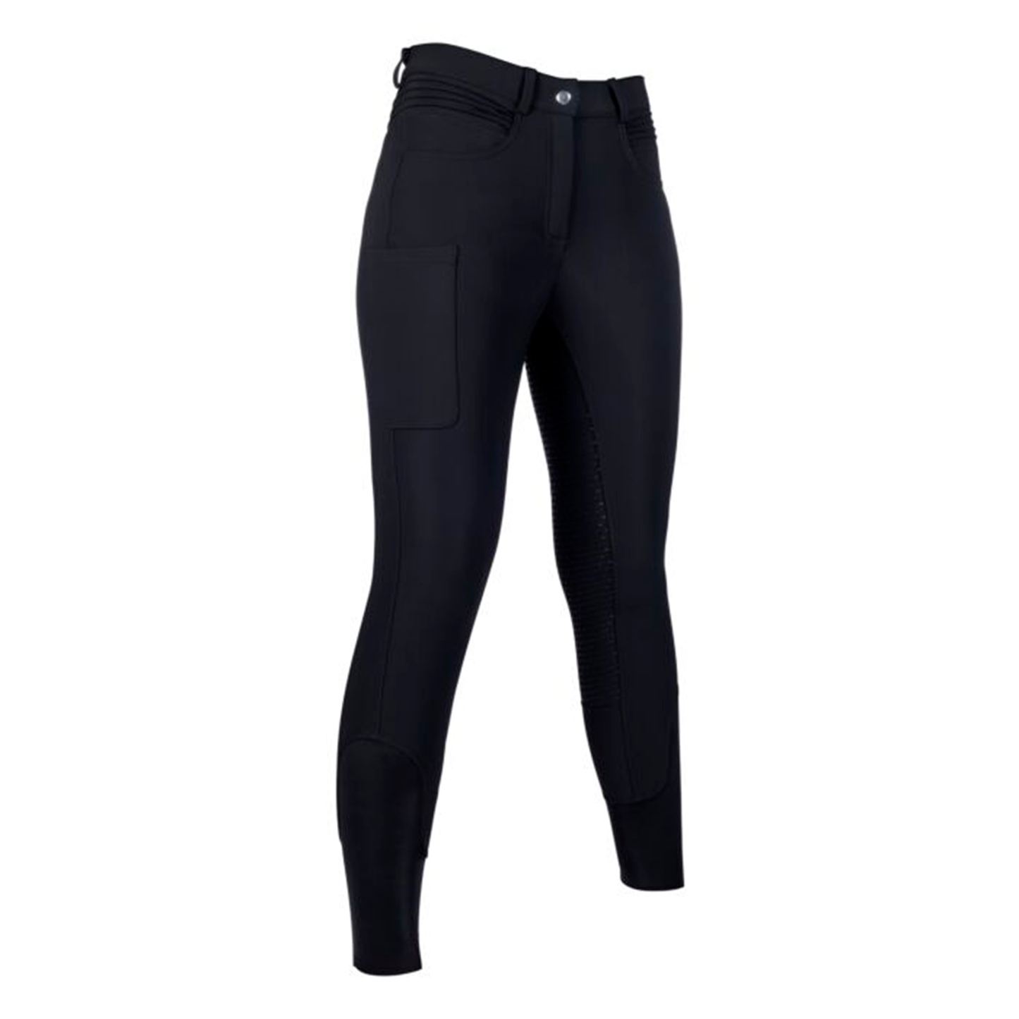 Pantalones De Montar -Rosewood- C. Full Silicona HKM-Rincón del Valle