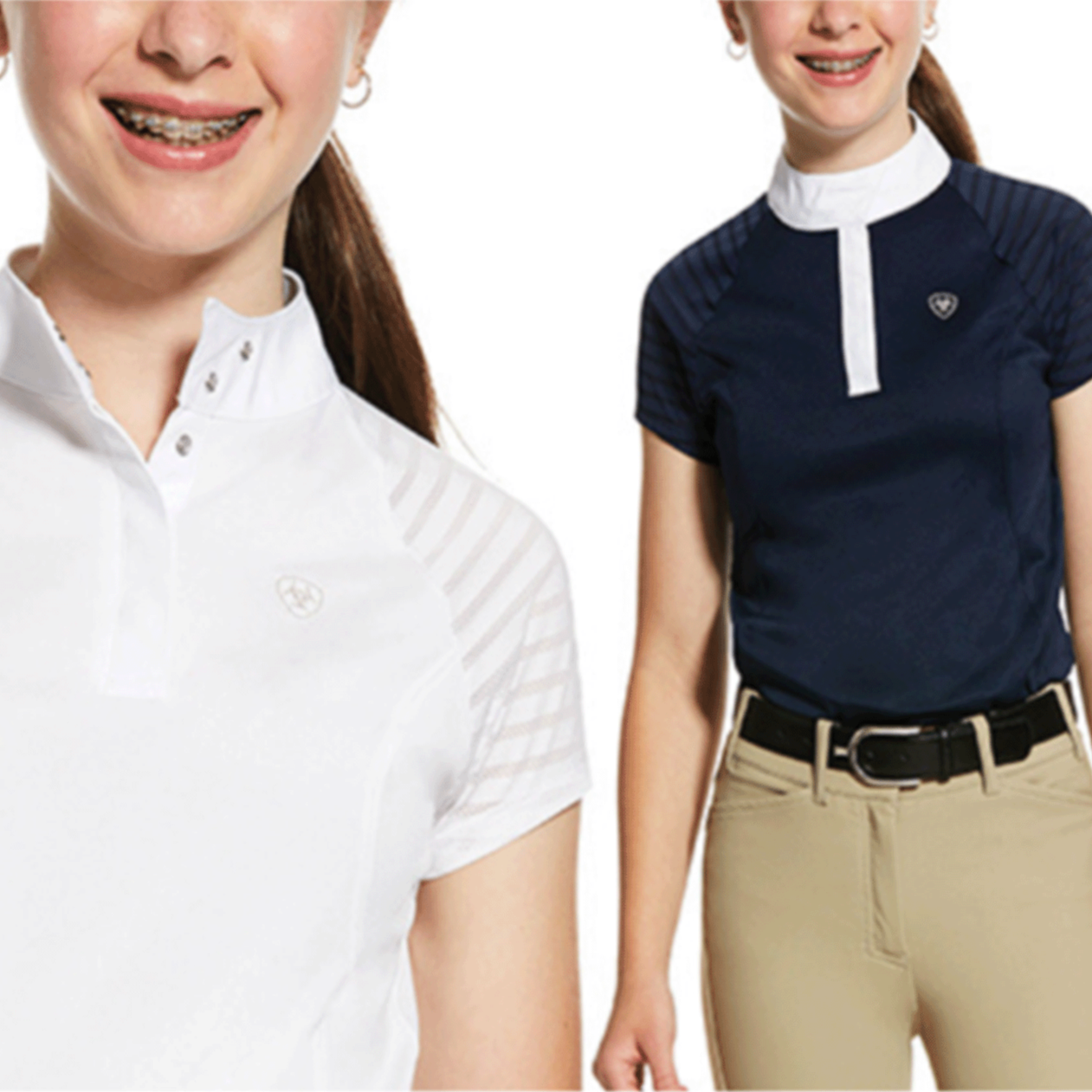 Polo concurso Ariat aptos vent niña-Rincón del Valle