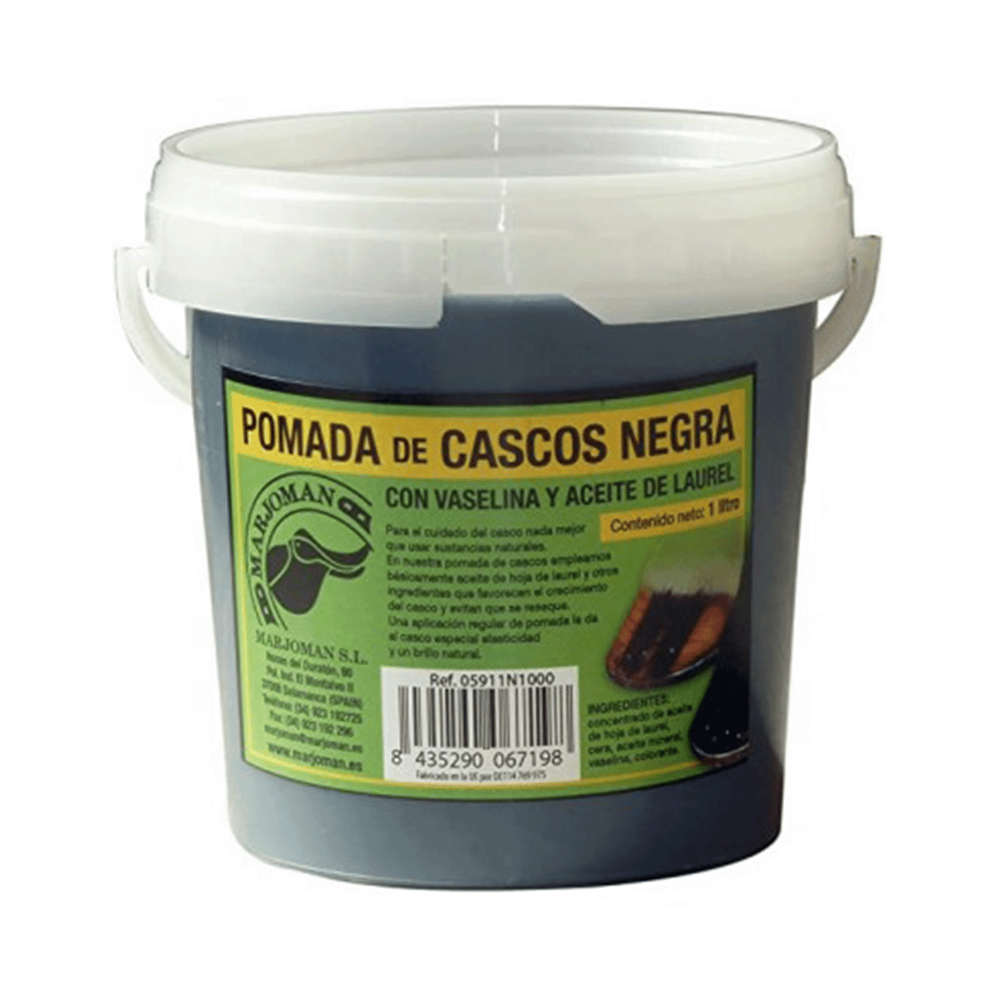Pomada Cascos Marjoman Negra-Rincón del Valle