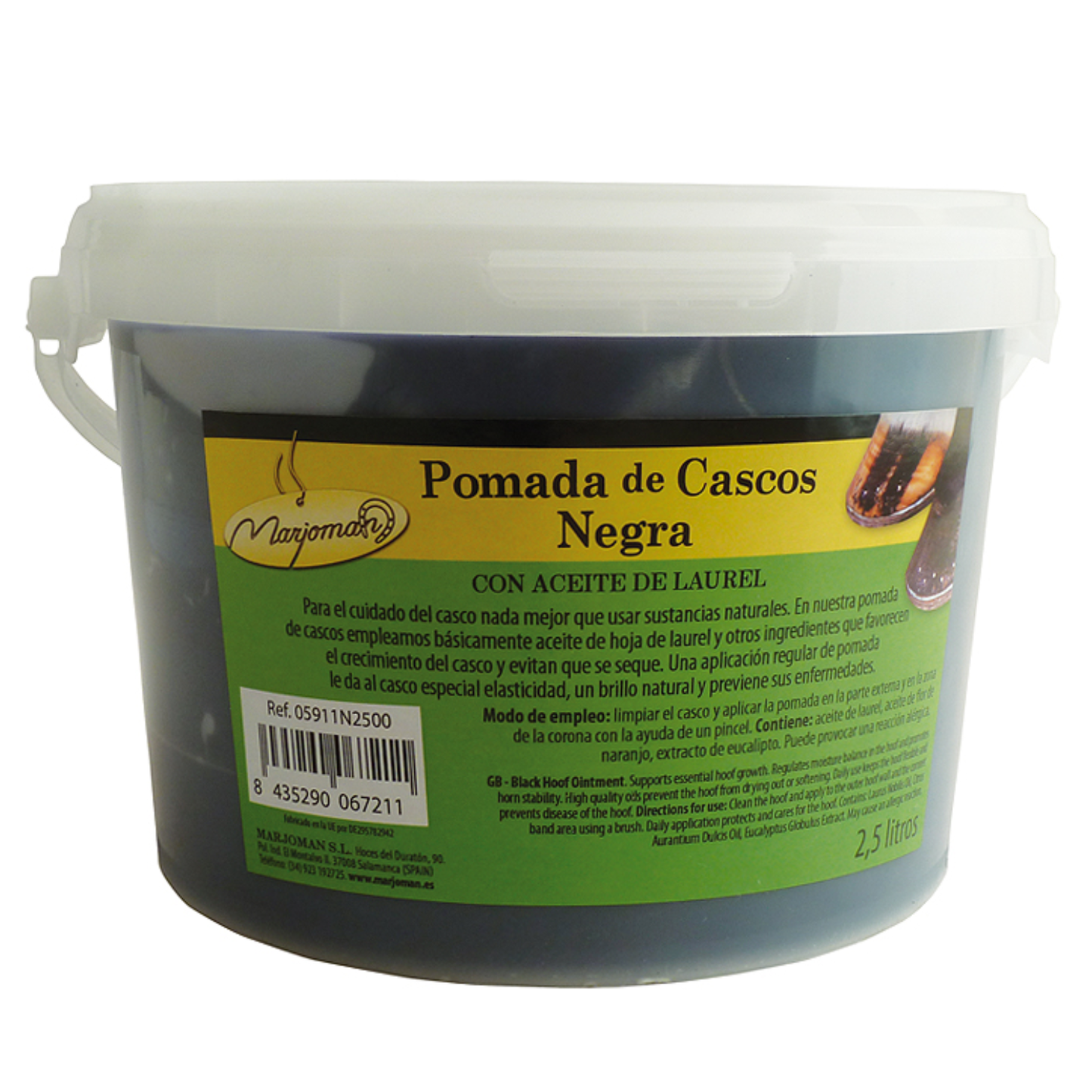 Pomada Cascos Marjoman Negra-Rincón del Valle