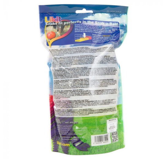 Accesorio ecuestre Likit Snaks 500g para equitación - vista 2