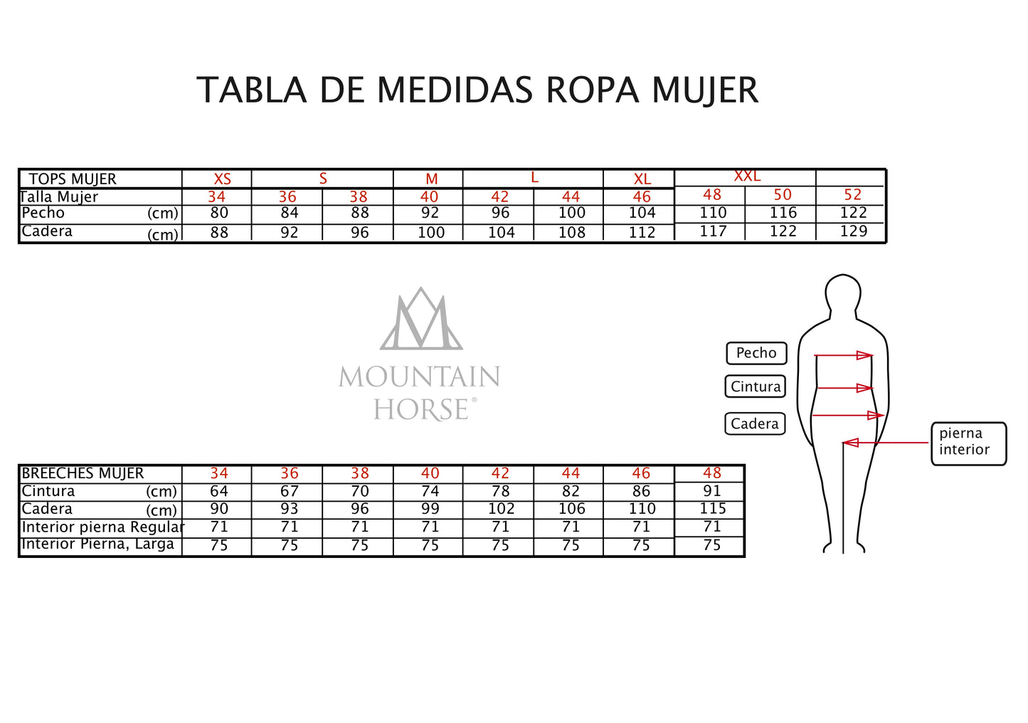 Abrigo de equitación Mujer Alicia - Mountain Horse