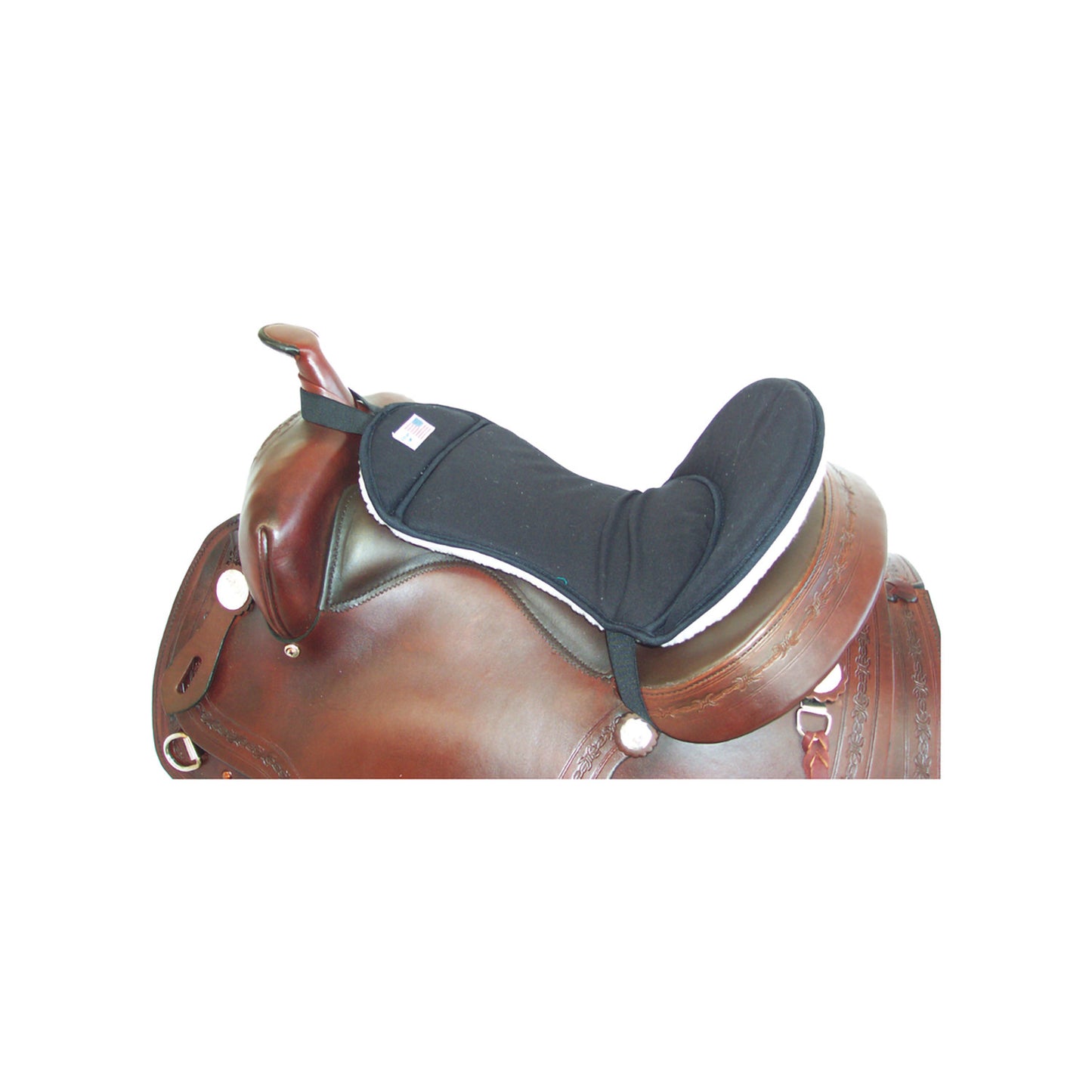 Funda de asiento western acolchada sintética Umbria Equitazione